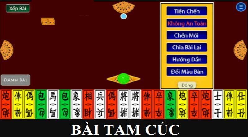 Cách chia trong tam cúc