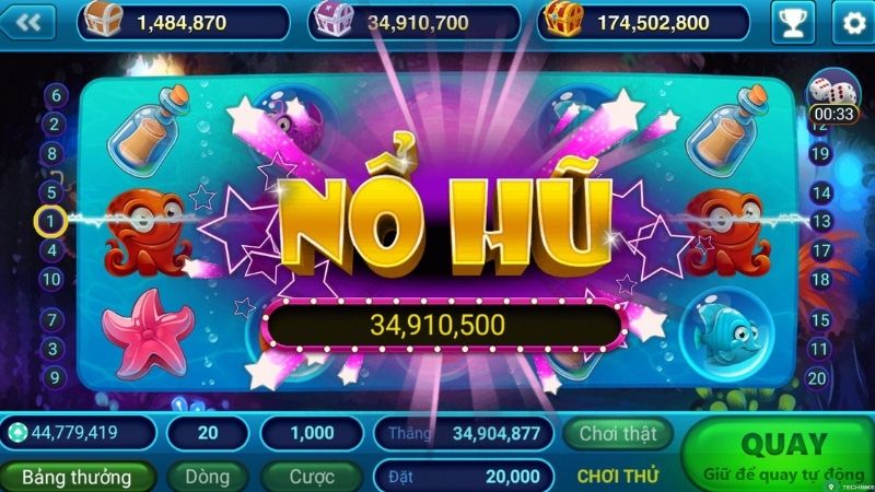 Game nổ hũ uy tín