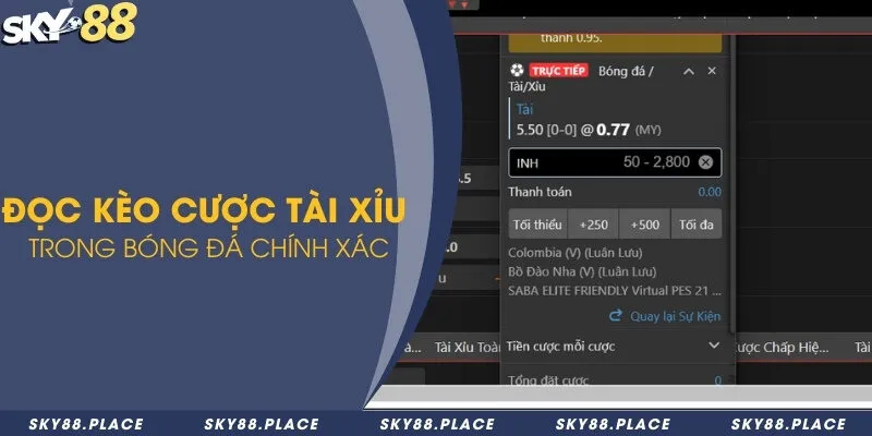 Kèo tài xỉu là gì? Top những cách chơi kèo tài xỉu hấp dẫn 2 Đọc kèo cược tài xỉu trong bóng đá chính xác