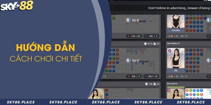 WM Casino - Sảnh đánh với nhiều trò chơi mới lạ hấp dẫn 2 Hướng dẫn cách chơi chi tiết